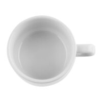 Olympia Whiteware stapelbare Espressotassen + Untertassen - 12 Sets