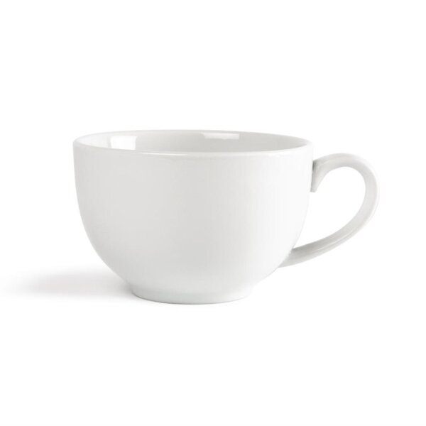 Olympia Whiteware elegante Tassen + Untertassen - 23cl - 12 Sets