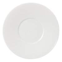 Olympia Whiteware niedrige Kaffeetassen + Untertassen - 20cl - 12 Sets