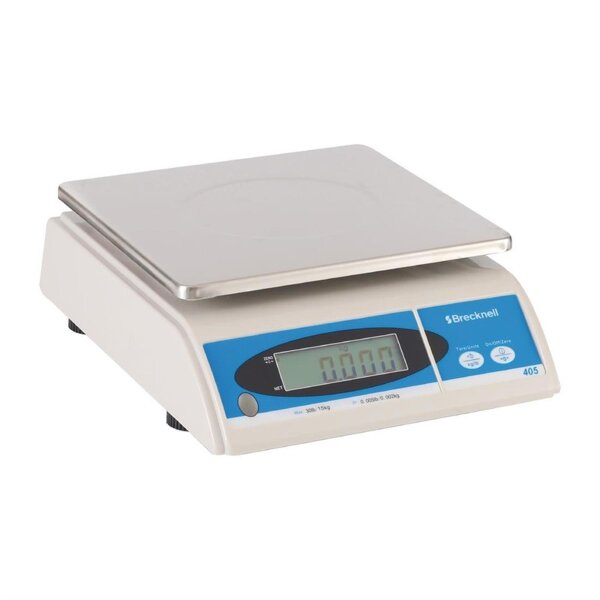 Brecknell Elektronische Tischwaage - 6kg - Edelstahl