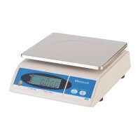 Brecknell Elektronische Tischwaage - 6kg - Edelstahl