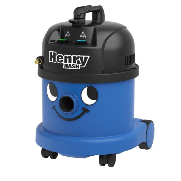 Numatic Sproei-extractiemaschine Staubsauger Henry Wash HVW370 blau mit Kit AS6