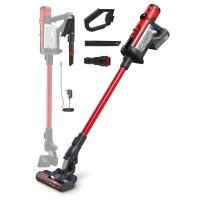 Numatic Staubsauger Henry Quick HEN100R - rot - Inklusive Wandhalterung