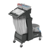 Numatic Kompakte ReFlo MULTI-Matic Werkwagen MM4 - Reinigungswagen