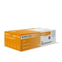 1000 Latexhandschuhe Unigloves Select Plus Gr. L weiß - Lebensmittel zugelassen