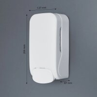 Seifenspender SemyTop - 1000 ml - Kunststoff - weiß - Wandspender