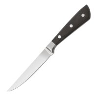 Comas Montblanc Steakmesser - 23cm - schwarz - 12 Messer