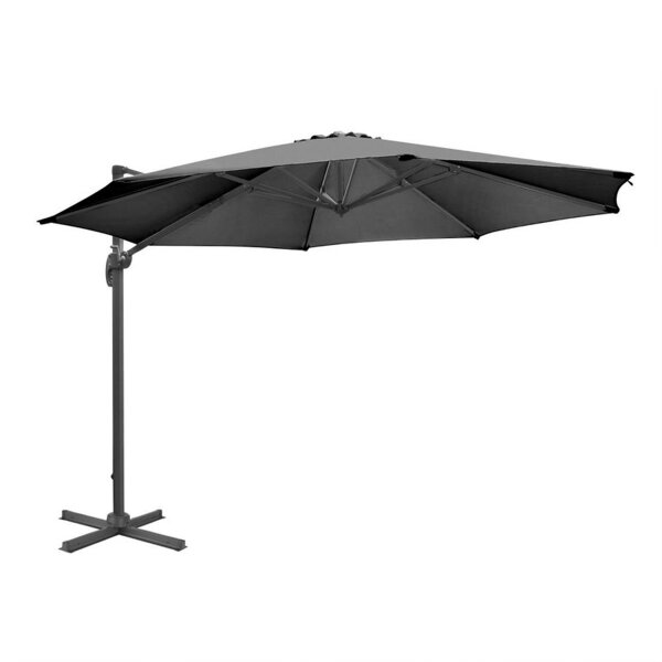 Bolero Venedig Heavy Duty Sonnenschirm - 3.5m - Schwarz