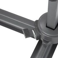 Bolero Venedig Heavy Duty Sonnenschirm - 3.5m - Schwarz