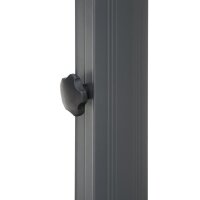 Bolero Venedig Heavy Duty Sonnenschirm - 3.5m - Schwarz