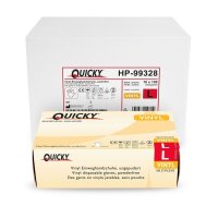 Quicky Vinylhandschuhe - transparent - puderfrei - S-XL -...