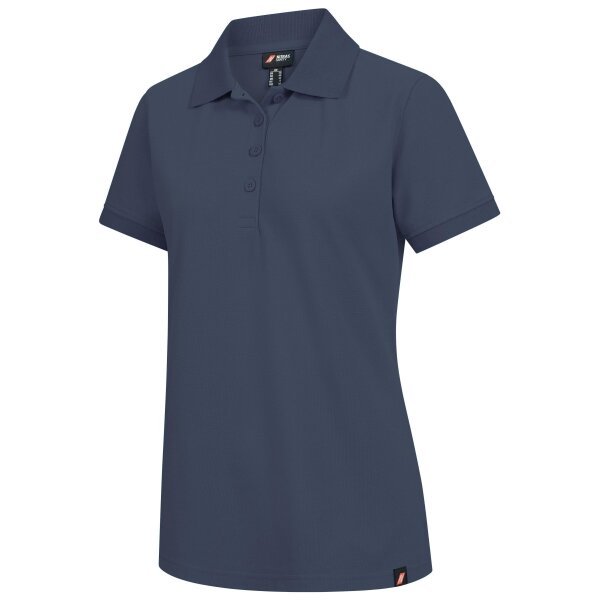 Nitras Motion Tex Plus Poloshirt  | Gr. XS - 3XL | Arbeitsshirt Damen | marineblau
