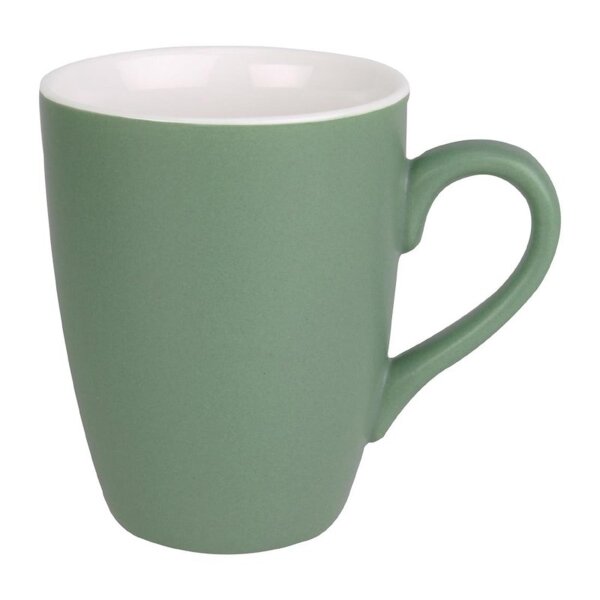 Olympia pastellfarbene Tassen - grün - 34cl - 12 Kaffeetassen