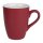 Olympia pastellfarbene Tassen - rot - 34cl - 12 Kaffeetassen