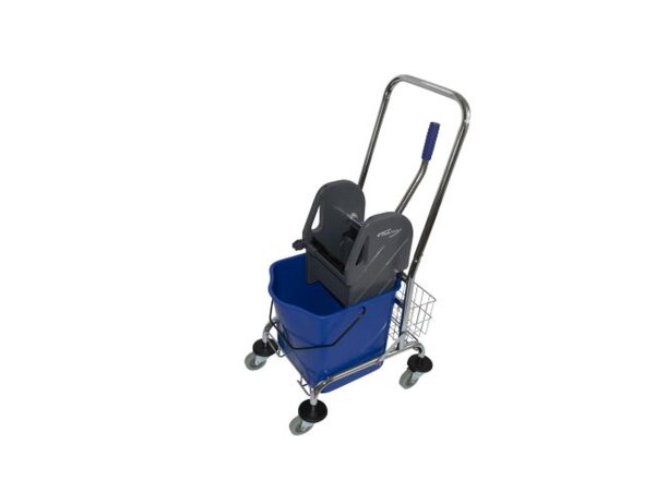 CleanTrack Einfachfahreimer Solo 123 - 23 Liter - Reinigungswagen