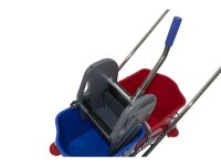 CleanTrack Doppelfahreimer - Duo 223 - 2 x 23 Liter - Reinigungswagen