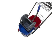 CleanTrack Doppelfahreimer - Duo 217 - 2 x 17 Liter - Reinigungswagen