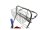 CleanTrack Doppelfahreimer - Duo 217 - 2 x 17 Liter - Reinigungswagen