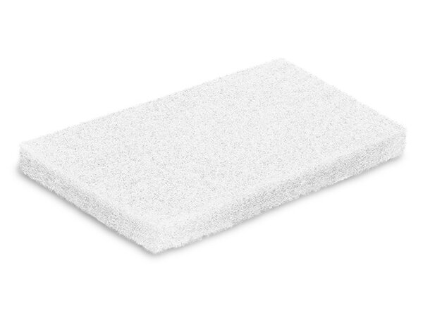 Super-Handpad Floorida - weiß - 250 x 115 mm - rechteckig - 25 Polierpads