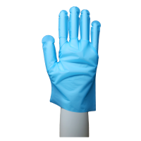 2000 TPE-Handschuhe Uniprotect flexi touch - unsteril - tranparent o. blau - Gr. S - XL