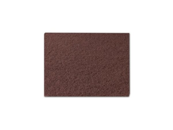 Maroon Eco Prep - Handpad - braun - 250x115mm - rechteckig - 25 Pads