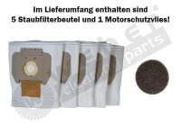 Vlies-Staubbeutel Super-Flo HD - passend für Cleanfix SW20 - 50 Stück