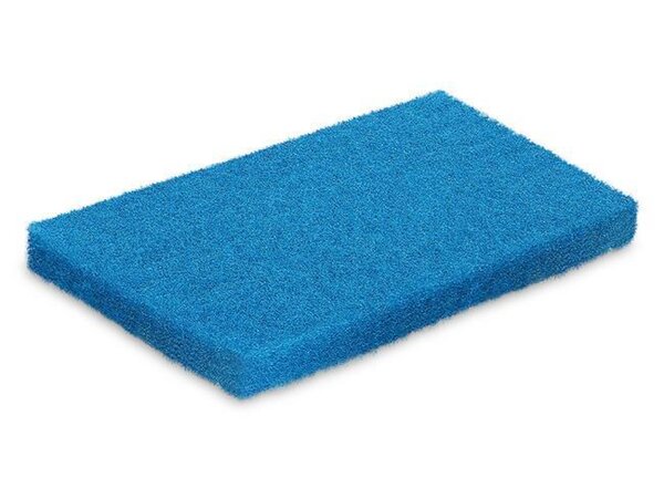 Super-Handpad Janex - blau - 250 x 115 mm - rechteckig - 50 Reinigungspads