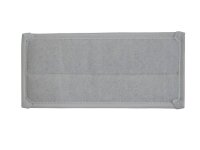 Microfaser-Handpad - weiß/blau - 250 x 115 mm -...