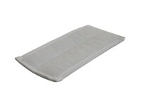 Microfaser-Handpad - weiß/blau - 250 x 115 mm - rechteckig - 25 Pads