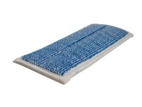 Microfaser-Handpad - weiß/blau - 250 x 115 mm - rechteckig - 25 Pads