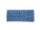 Microfaser-Handpad - weiß/blau - 250 x 115 mm - rechteckig - 25 Pads