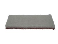 JUWEX - Handpad - 250 x 115 mm - rechteckig - 10 Pads - grobe Körnung