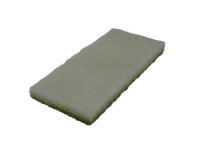 JUWEX - Handpad - 250 x 115 mm - rechteckig - 10 Pads - sehr feine Körnung