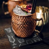 SemyTop Motivservietten "Cocktail schwarz" - 20...