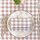 SemyTop Airlaid-Motivservietten kariert braun  40x40 cm  1-lagig  800 Servietten