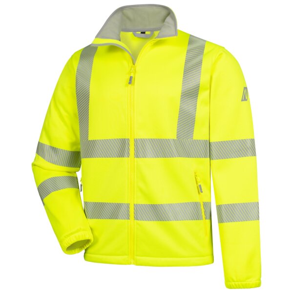 Nitras Motion Tex VIZ Fleecejacke | Gr. 5XL | neongelb | Warnschutzjacke