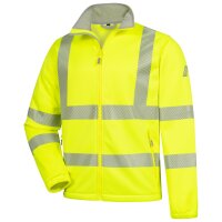 Nitras Motion Tex VIZ Fleecejacke | Gr. 5XL | neongelb |...