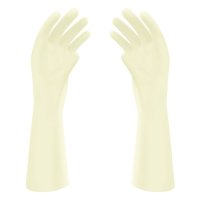 300 Paar Reference OP-Handschuhe - steril - natur -  leicht gepudert - anatomisch geformt - Latex - Gr. 6-9