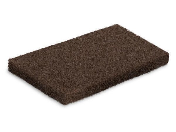 Super-Handpad Floorida - braun - 250x115mm - rechteckig - 100 Pads Grundreinigung