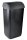 PlastiQLine Exclusive Abfallbehälter - Mülleimer - halboffen - 23 Liter - schwarz