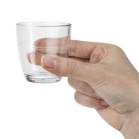 Duralex Gigogne Trinkgläser - 90ml - 12 Gläser - Spülmaschinenfest