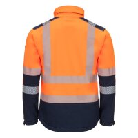 Nitras Warnschutz Softshelljacke | Gr. XS - 5XL | orange...