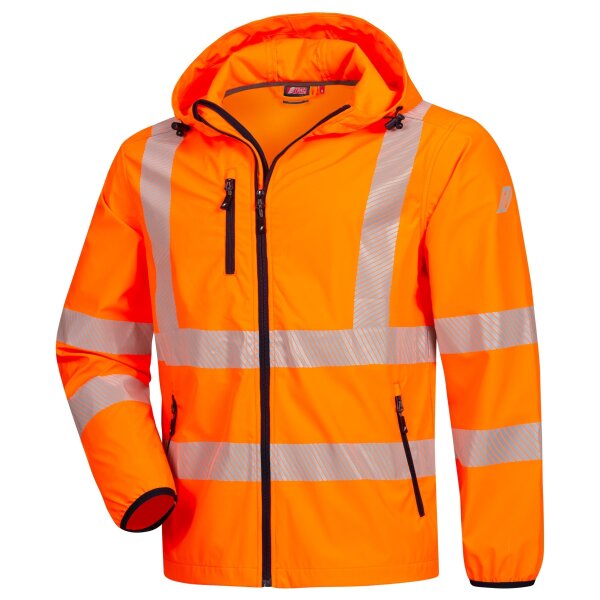 Nitras Warnschutz-Windbreaker | Gr. XS - 5XL | orange | Warnschutzjacke