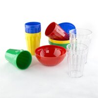 Olympia Kristallon Becher klar - 25,5cl - 24 Trinkbecher