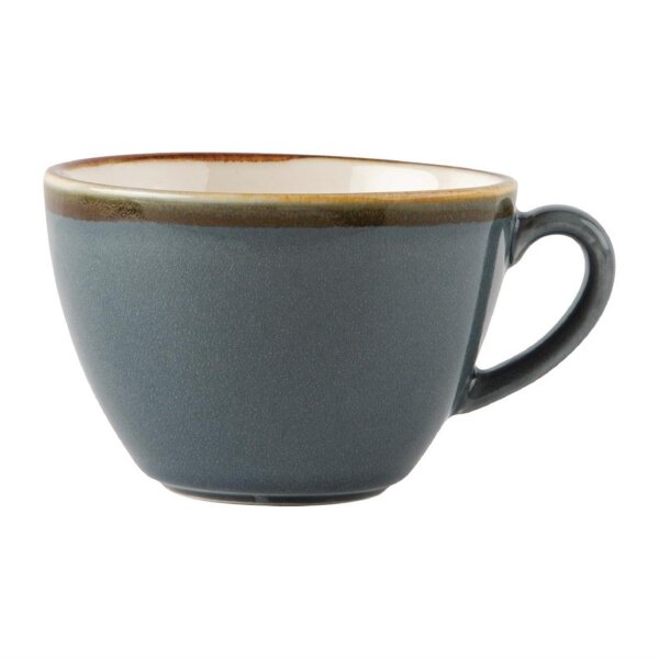 Olympia Kiln Cappuccinotassen Ozean - 34cl - Porzellan - 12 Tassen