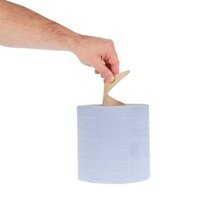 Jantex Handtuchrollen für Innenabrollung - blau -...