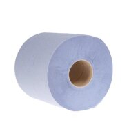 Jantex Handtuchrollen für Innenabrollung - blau - 2-lagig - 12 Rollen
