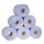 Jantex Handtuchrollen für Innenabrollung - blau - 2-lagig - 12 Rollen