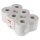 Jantex Handtuchrollen für Innenabrollung - weiß - 2-lagig - 12 Rollen