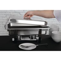 Olympia Milan Chafing-Dish - 4 Speisenbehälter -...